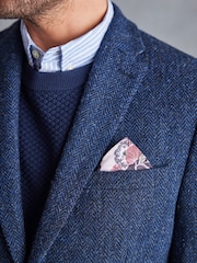 Blue Signature Harris Tweed British Wool Blazer - Image 7 of 15