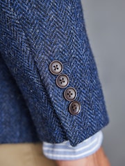 Blue Signature Harris Tweed British Wool Blazer - Image 8 of 15
