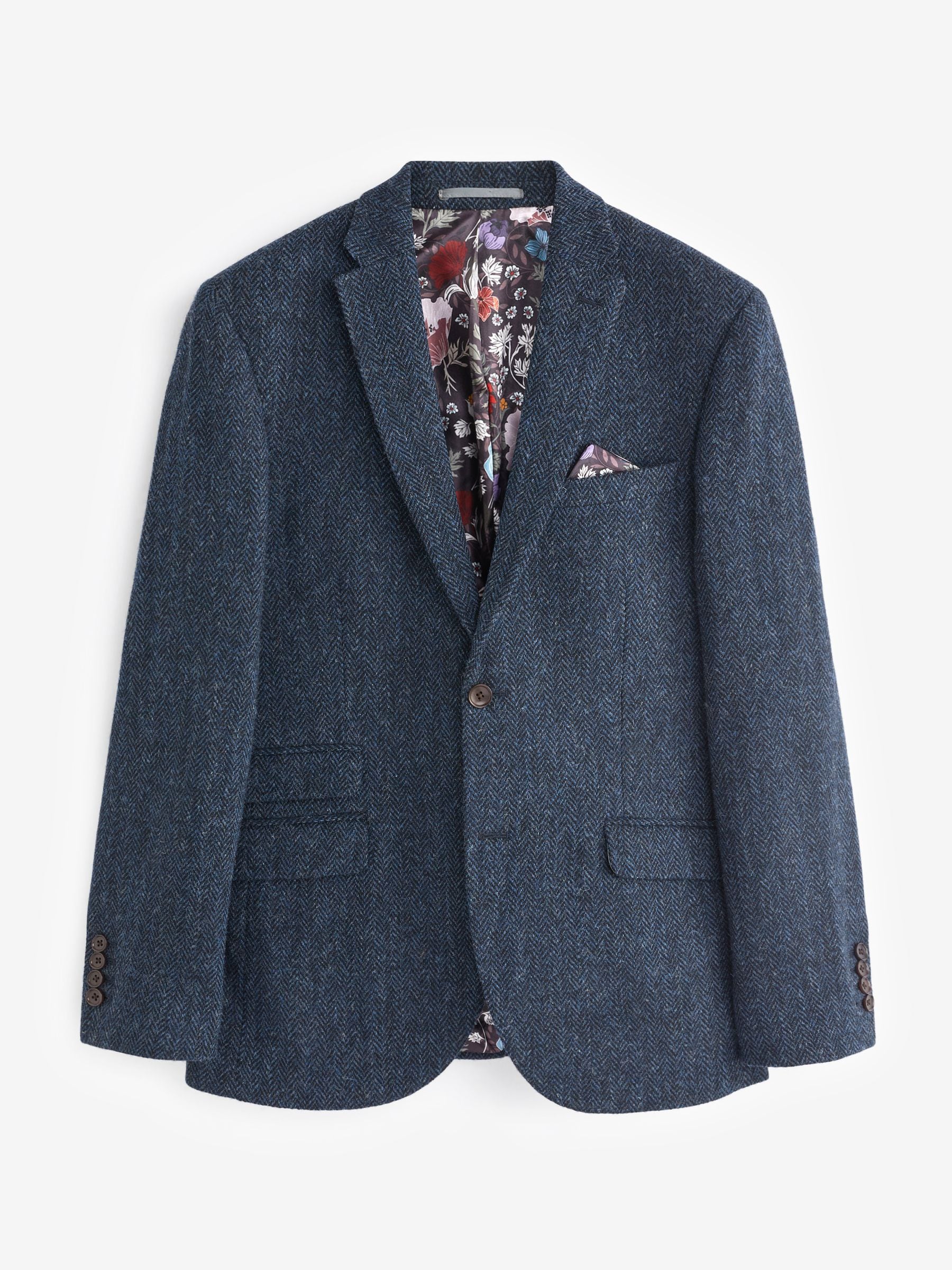 Next harris tweed blazer on sale