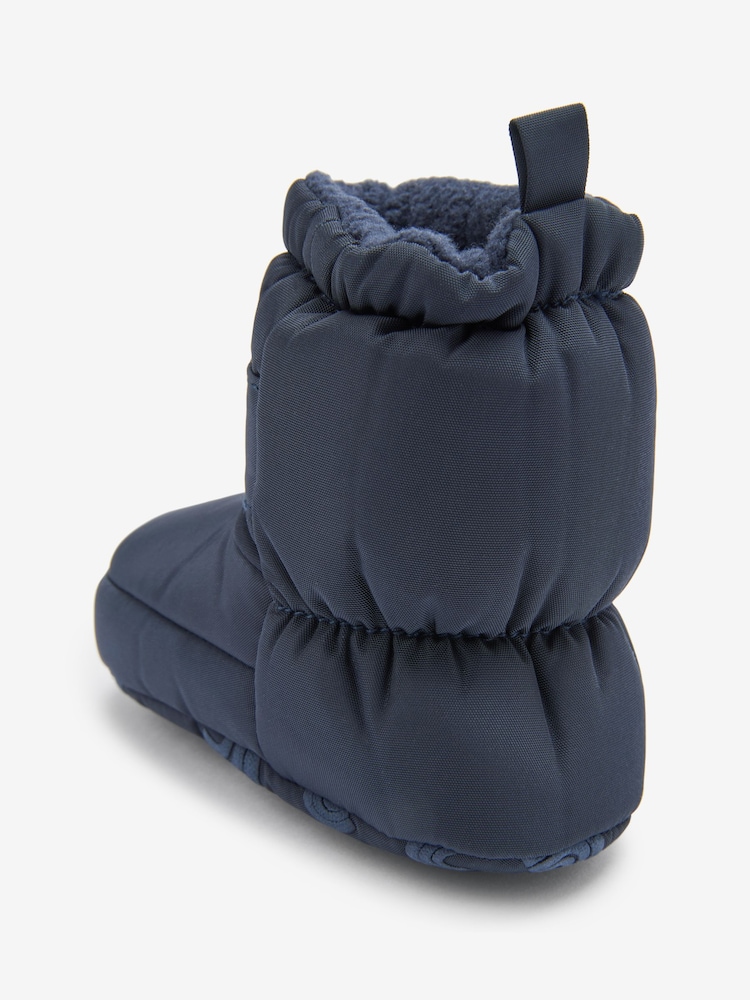 Bleu marine - Bottes de neige bébé doublées Thinsulate™ (0-24 mois) - Image 3 of 7