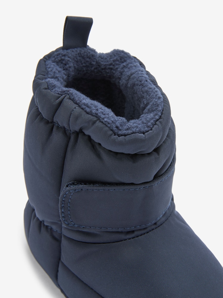 Bleu marine - Bottes de neige bébé doublées Thinsulate™ (0-24 mois) - Image 4 of 7