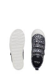 Clarks Navy Blue Combi City Vibe Multi Fit Canvas Shoes - Image 7 of 7