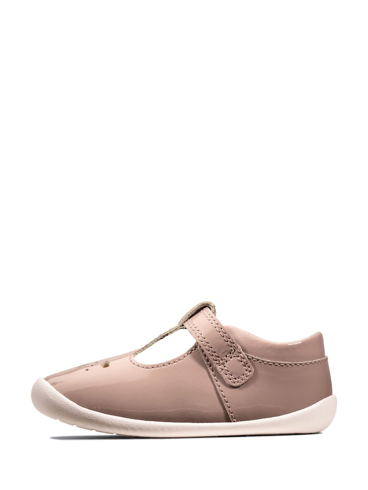 Clarks Pink Multi Fit First Walker Shoes - Image 2 of 8