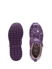 Clarks Purple Aeon Late Multi Fit Trainers - Image 6 of 6
