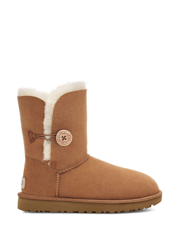 UGG Brown Bailey Button II Boots - Image 1 of 6