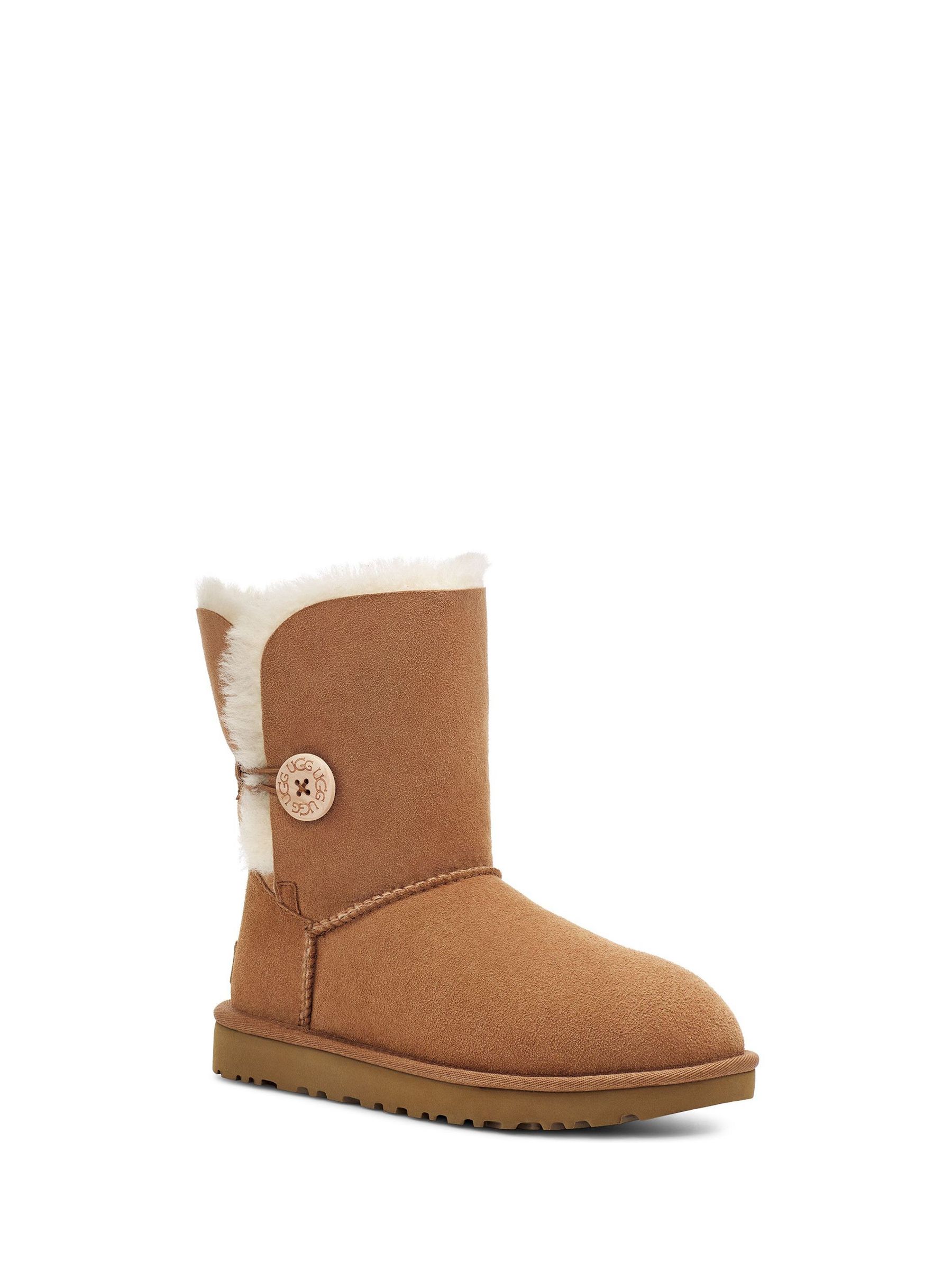 Buy UGG Brown Bailey Button II Boots from the Next UK online shop