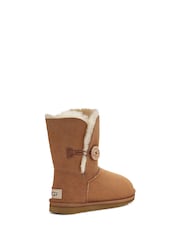 UGG Brown Bailey Button II Boots - Image 4 of 6