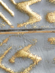 Pacific White Antiqued Metal Wall Art - Image 3 of 4