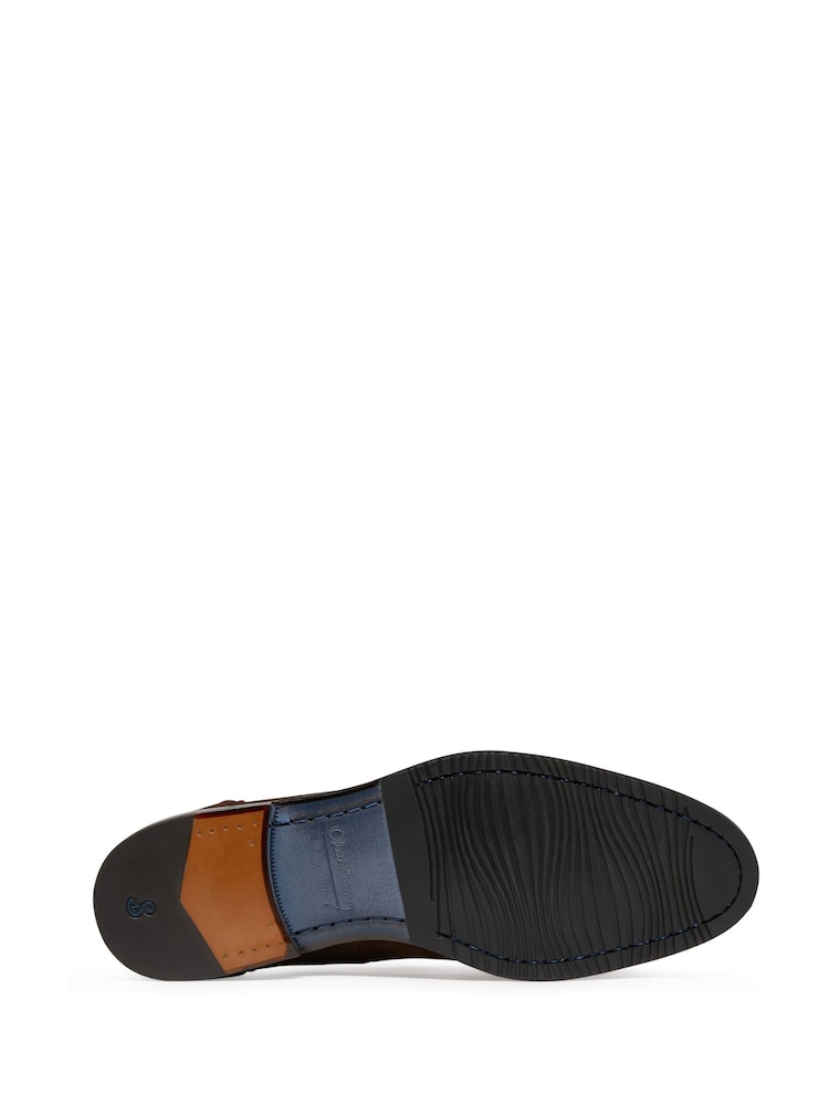 Oliver Sweeney Brown Plumtree Chocolate Suede Tassel Loafers - Image 5 of 5 Oliver Sweeney Brown Plumtree Chocolate Suede Tassel Loafers - Image 5 of 5