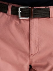 Oliver Sweeney Pink Frades Italian 100% Cotton Shorts - Image 3 of 5