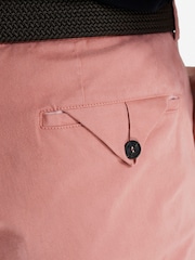 Oliver Sweeney Pink Frades Italian 100% Cotton Shorts - Image 4 of 5