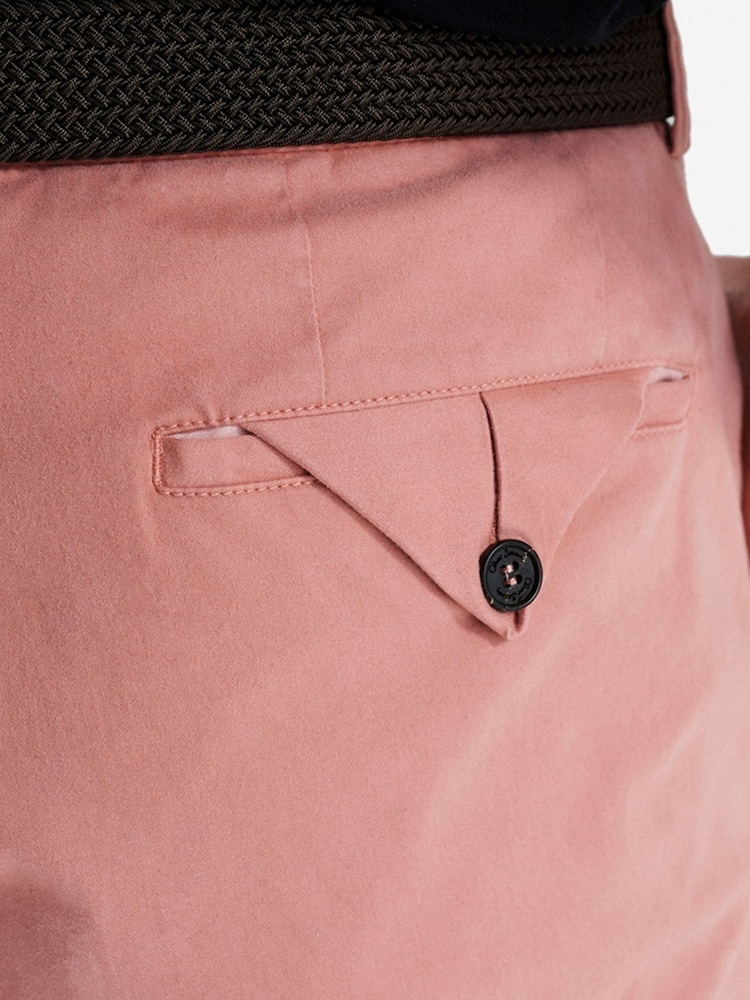 Oliver Sweeney Pink Frades Italian 100% Cotton Shorts - Image 4 of 5