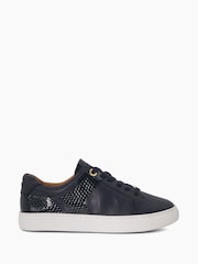modra - Dune London Elodiie Material Mix Cupsole Trenerji - Slika 3 iz 6