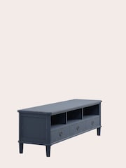 Laura Ashley Dusky Seaspray Henshaw 3 Drawer Wide TV Unit - Image 5 of 5