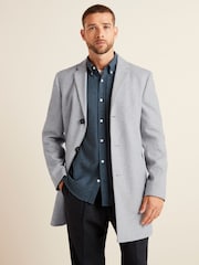 Light Grey Epsom Smart Overcoat - Image 1 of 13