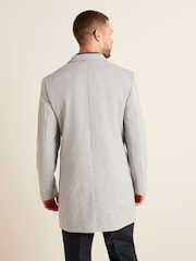 Light Grey Epsom Smart Overcoat - Image 3 of 13