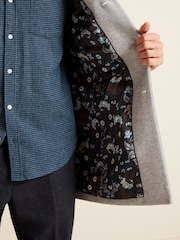 Light Grey Epsom Smart Overcoat - Image 6 of 13