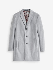 Light Grey Epsom Smart Overcoat - Image 7 of 13