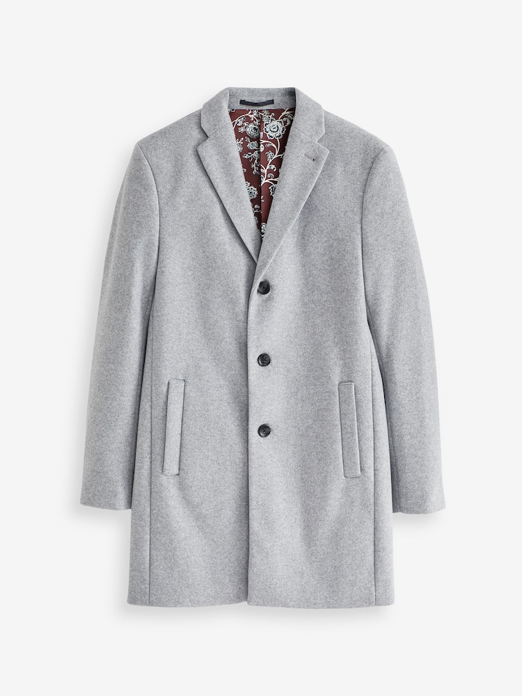 Gris clair - Manteau élégant Epsom - Image 7 of 13