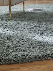 Ice Grey Premium Cosy Shaggy Rug - Image 2 of 6