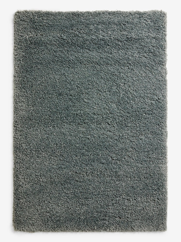 Ice Grey Premium Cosy Shaggy Rug - Image 6 of 6