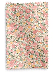 Laura Ashley Coral Pink 100% Cotton Loveston Made To Measure Curtains - Image 9 of 9
