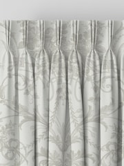 Laura Ashley Dove Grey 100% Cotton Tuileries Made To Measure Curtains - Image 5 of 9