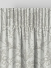 Laura Ashley Dove Grey 100% Cotton Tuileries Made To Measure Curtains - Image 6 of 9