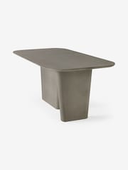 MADE.COM Grey Stone Mozelo Rectangular 4 to 6 Seater Dining Table - Image 3 of 9