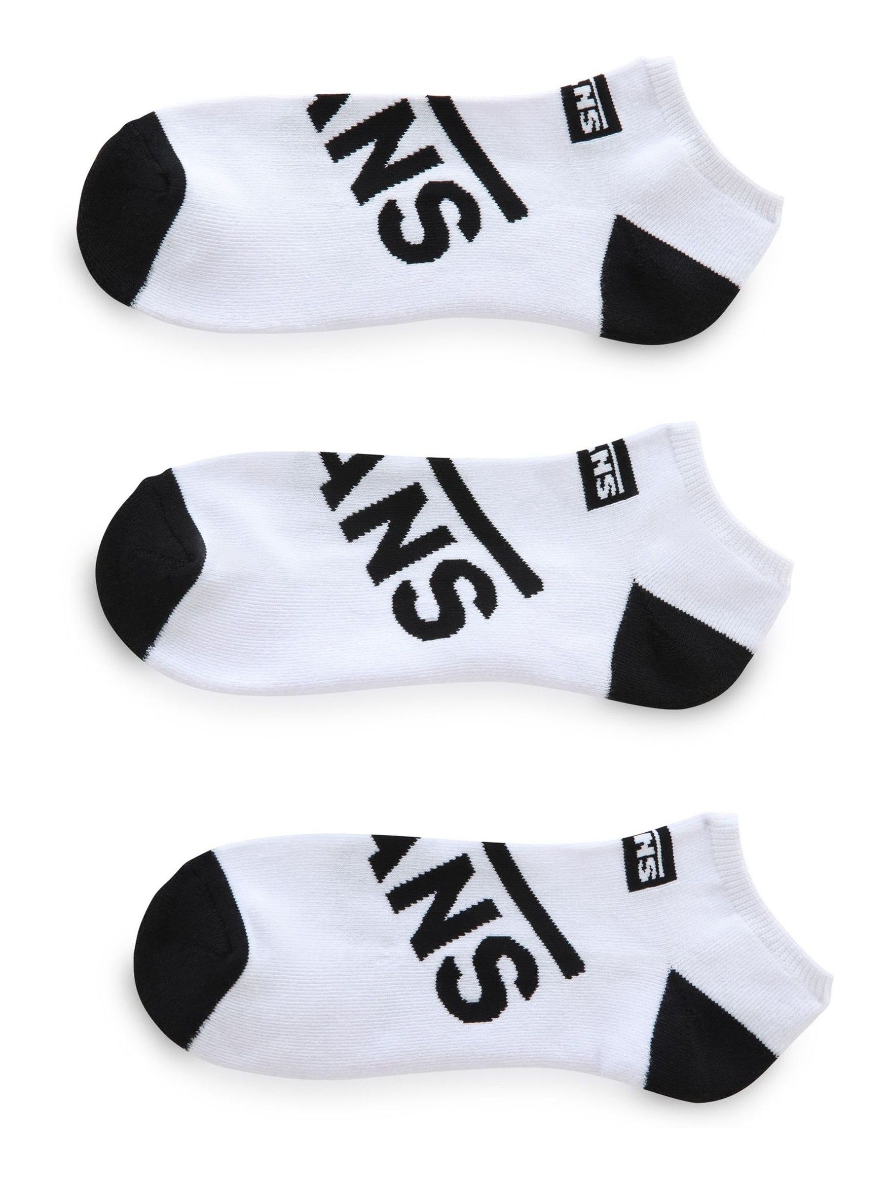 Buy Vans Mens 3 Pack No Show Socks from Next Luxembourg