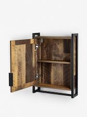 Natural Bronx Sliding Door Single Mirror Cabinet - Image 5 of 6