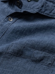Rodd & Gunn Navy Blue Coromandel Sports Fit Shirt - Image 2 of 2