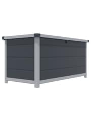 Rowlinson Grey Airevale 342 Litres Plastic Garden Cushion Storage Box - Image 1 of 1