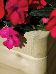 Rowlinson Natural Garden Marberry Square Planter - Image 2 of 3