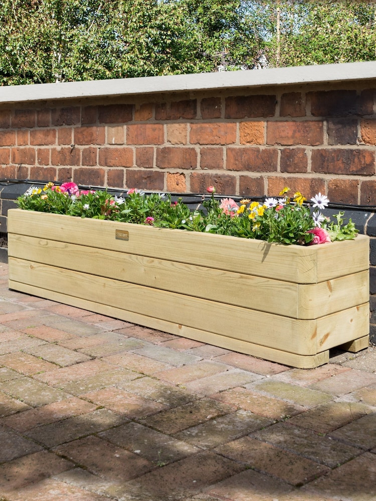 Rowlinson Natural Marberry Garden Large Planter - Image 1 of 5