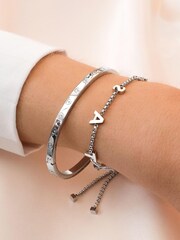 Abbott Lyon Personalised Name Bracelet - Image 2 of 2