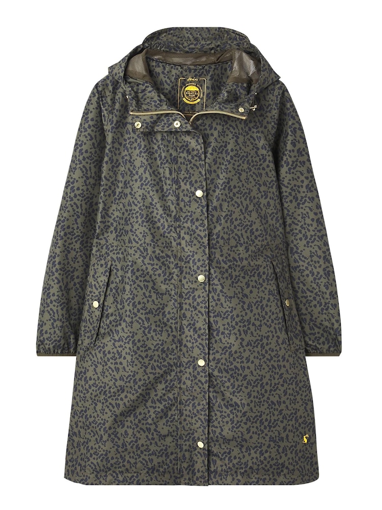 Joules Animal Print Waybridge Relaxed Fit Waterproof Jacket - Image 14 of 15