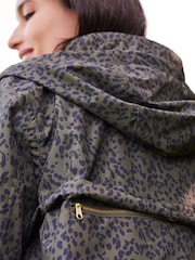 Joules Animal Print Waybridge Relaxed Fit Waterproof Jacket - Image 6 of 15
