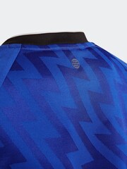 adidas Blue Football-Inspired Junior Predator Jersey - Image 10 of 11