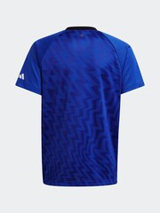 adidas Blue Football-Inspired Junior Predator Jersey - Image 8 of 11