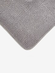 Grey Corner Bobble Bath Mat - Image 3 of 5