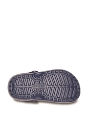 Crocs Navy Fluffy Kids Lined Clogs - Image 3 of 3