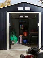 Rowlinson Garden Products Grey Metal Shed - Image 2 of 6