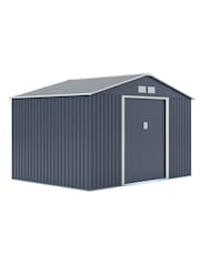 Rowlinson Garden Products Grey Metal Shed - Image 6 of 6