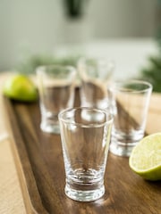 Mary Berry Set of 4 Clear Signature Shot Glasses - Image 1 of 4