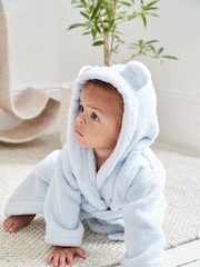 The White Company Baby 100% Cotton Robe - Image 2 of 5