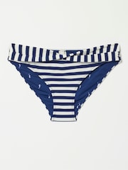 FatFace Breton Twist Blue Bikini Bottoms - Image 5 of 5