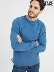 FatFace Blue Bay Crew Sweatshirt - Image 1 of 4