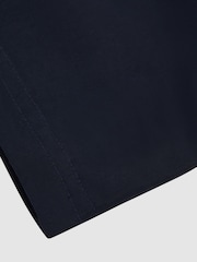 Reiss Navy Wave 4-9 yrs Plain Drawstring Swim Shorts - Image 6 of 6
