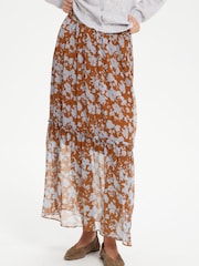 Saint Tropez Valerie Brown Skirt - Image 3 of 6